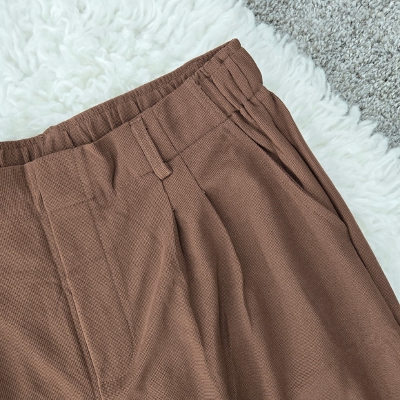 Bloggerlove Womens Casual Work Pants. Waffle Knit. High Waist Dress Pan… - Picture 5 of 12